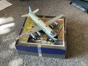 Schuco - Elektro Radiant 5600 - BOAC Airplane - German Tin Battery Op - Picture 1 of 16