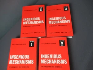 Ingenious Mechanisms Books Vol 1-4 Designer & Inventors 1930 21st Print - j5 vh - Picture 1 of 6