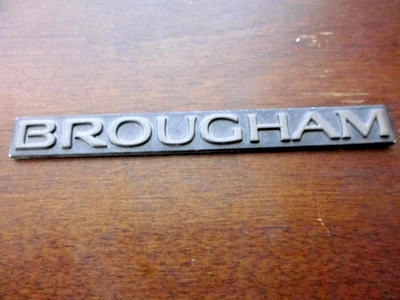 1993 - 1996 Cadillac Fleetwood - Brougham Sail Panel Emblem ***HEAVY WEAR*** - Image 1 of 4