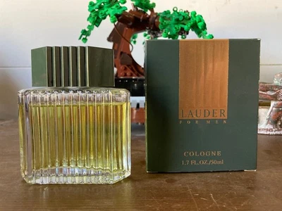 De colección 1990 Estee Lauder for Men Colonia Splash 50 ml 1,7 oz ***BAJO RELLENO*** Foto 1 de 3