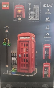 LEGO Ideas rote London Telefonzelle 21347 1.460 Teile Sammler Vitrinenmodell - Bild 1 von 2