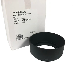 Lens Hood for Panasonic H-H025 Lumix G 25 mm F 1.7 Asph. Black New Part SYQ0570 - Picture 1 of 5