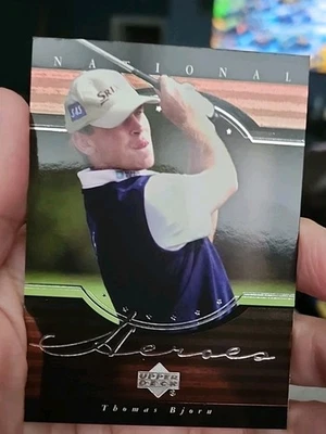 Upper Deck 2001 - National Heroes Thomas Bjorn #NH8 (RC) Foto 1 de 2