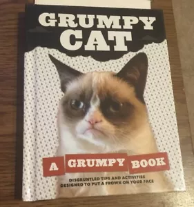 Grumpy Cat - A Grumpy Book HC 2013 Chronicle Books, Tips and Activities - Imagen 1 de 7