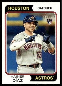2023 Topps Heritage Yainer Díaz Rookie G426 Houston Astros #262