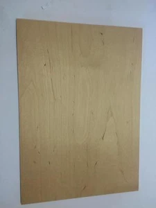 Finnish Birch Lazer Plywood - BEST GRADE BR/BR A4 Size 1 x 1.5mm x 297mm x 210mm - Picture 1 of 6