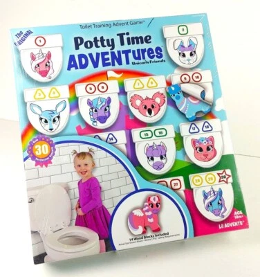 Игра Potty Time Adventures Unicorn Friends Toilet Training Advent 2019 - Изображение 1 из 2
