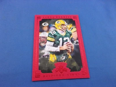 Aaron Rodgers Gridiron Kings 2015 Red Frame Framed 63 - Image 1 of 2