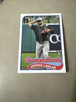 2024 TOPPS UPDATE JORDAN LAWLAR 35TH ANNIVERSARY INSERT ROOKIE CARD #89US-40 - Image 1 of 2