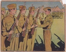 1941 GUM INC. UNCLE SAM, #2 "DRILL WITH ARMS," POPULAR SET!!!