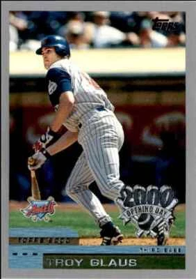 2000 Topps Opening Day Troy Glaus Anaheim Angels #40 - Image 1 of 2
