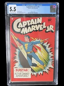 Captain Marvel Jr #72 CGC 5.5 OFWHT/WHT Pages Otto Binder Story - Picture 1 of 5