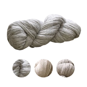 Manos Knitting Wool Yarn Alpaca Heather Naturals Undyed Light DK Double Crochet - Picture 1 of 7