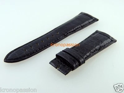 Jaeger-LeCoultre Black Alligator Strap 21mm by 16mm Short Size OEM New ! - Image 1 of 4