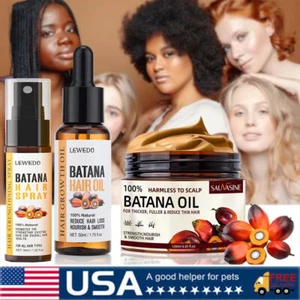 5/3Pcs Batana Oil Cream For Hair Growth Anti Hair Loss Damaged Hair Root Repair - Picture 1 of 35