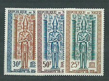 Niger - Aereo Yvert 38/40 ** Mnh  Monumentos de Nubia