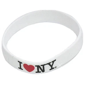 Torkia - Official Licensed I Love/Heart NY Wristband (White) - Picture 1 of 1