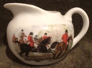 Fox Hunting Herring Hunt Creamer House of Prill #2 - Picture 1 of 5