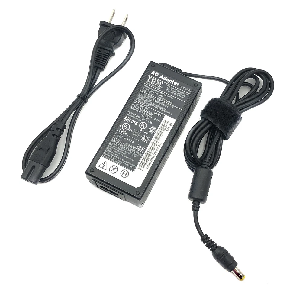 Cargador Adaptador AC/DC 16V 4.5A 72W Original Lenovo IBM 02K6665 02K6669 02K6677 Foto 1 de 4