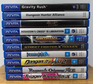 Sony PS VITA Games - SOLD SEPARATELY - Picture 1 of 62