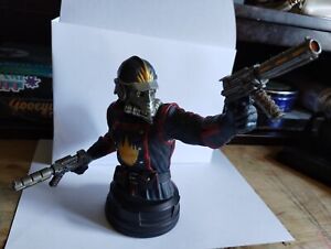Gentle Giant Star Lord Mini Bust 493/714 Comes With Original Box & Trading Card