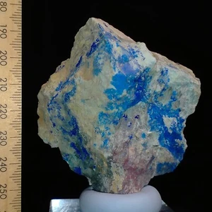 Azurite & Cuprite in matrix rough copper ore natural mineral specimen 928ct - Picture 1 of 7