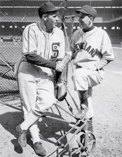 HAL TROSKY WHITE SOX GREAT 162 RBI'S IN 1936 ,LOU BOUDREAU INDIANS GREAT 8x10 