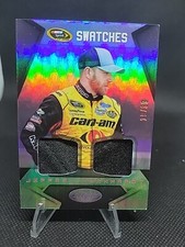 2016 Certified NASCAR Sprint Cup Swatches MIRROR SILVER Jeffrey Earnhardt #19/99