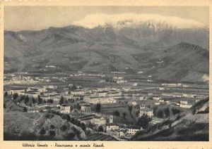 9691) VITTORIO VENETO (TREVISO) PANORAMA E MONTE PIZZOC, PIZOCH. VIAGGIATA. - Picture 1 of 2