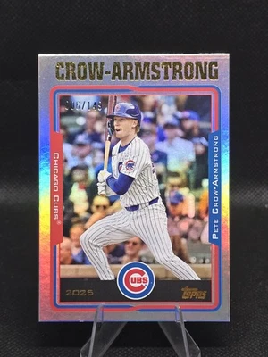2025 Topps Archives Pete Crow-Armstrong Chicago Cubs #253 /149 - Image 1 of 4