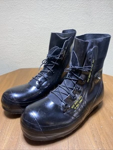 Vintage 1979 US Military Extreme Cold Weather Bunny Boots Black 14 R Bata - Bild 1 von 10