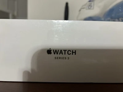 Apple MTGR2LL/A Series 3 42mm Smartwatch - Silver Aluminum Case/White Sport Band - Image 1 of 4