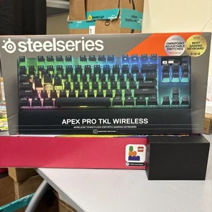 New SteelSeries Apex Pro TKL Wireless Wireless Keyboard KB19 - Picture 1 of 2