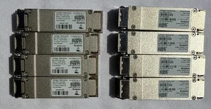 Lot of (4) Juniper AVAGO SRX-QSFP-40G-SR4 40GBASE-SR4 fiber MPO 740-052665 - Picture 1 of 6
