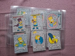 SUBCONJUNTO COMPLETO - TOPPS - LOS SIMPSON - SOLO PEGATINAS (22 CARTAS) EN MUY BUEN ESTADO - Imagen 1 de 8