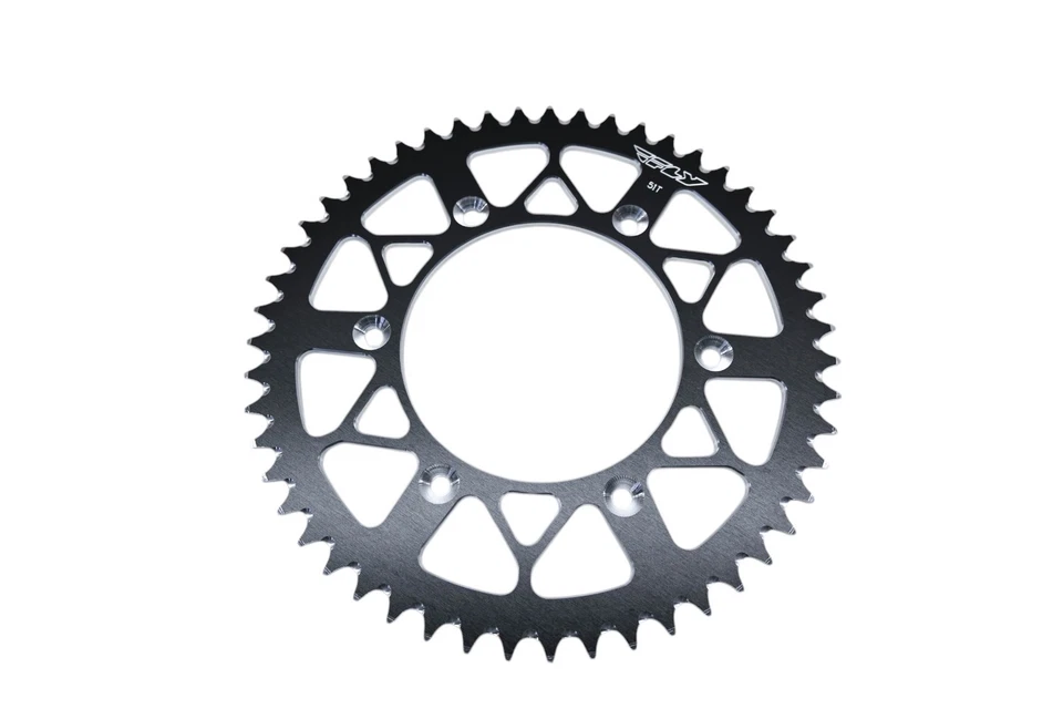 Fly Racing 255-122551BK, 1225-51 Honda 51T Rear Aluminum Sprocket NOS - Изображение 1 из 3