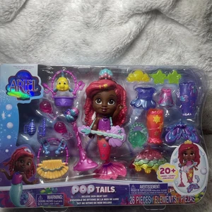 Disney Ariel Deluxe Set di Figure Sea-Beat, 27 Pezzi Giocattoli per Bambini - Foto 1 di 2