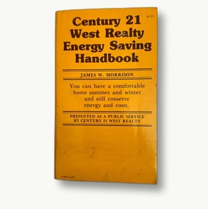 Century 21 West Realty Energy Saving Handbook James W Morrison Vtg Guide 2979 - Imagen 1 de 5