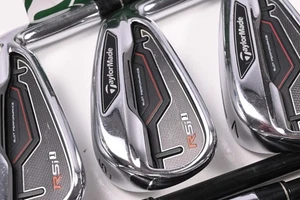 Taylormade RSi1 Irons / 5-PW+SW / Regular Flex Taylormade REAX 65 Shafts - Picture 1 of 7