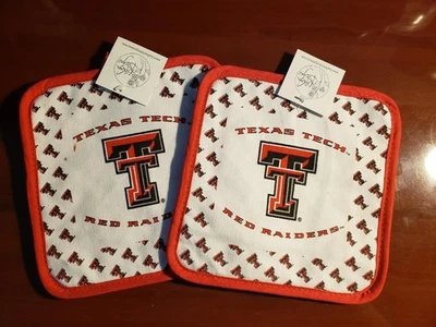 TEXAS TECH RED RAIDERS - JUEGO DE 2 - PORTA OLLAS Foto 1 de 2