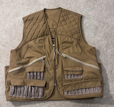 GAMEHIDE Men's Size Medium ChukkarUpland Hunting Vest Multi Pockets Shell Loops - Image 1 of 4