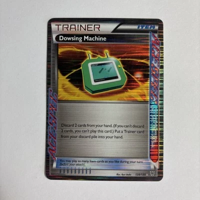Dowsing Machine - 128/135 - Pokemon Plasma Storm Black & White Rare Card NM - Image 1 of 4