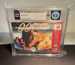 N64 007 Il mondo non basta WATA 9.2 POP 1 sigillato in fabbrica classificato Nintendo 64 - Foto 1 di 6