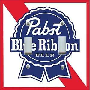 CERVEZA CINTA AZUL PABST Interruptor de luz Placa Interruptor Pared Salida Cubierta FALTAVE - Imagen 1 de 26