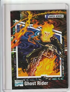24 Upper Deck Marvel Renditions Ghost Rider #97 Impel Verve 71/90 - Picture 1 of 2