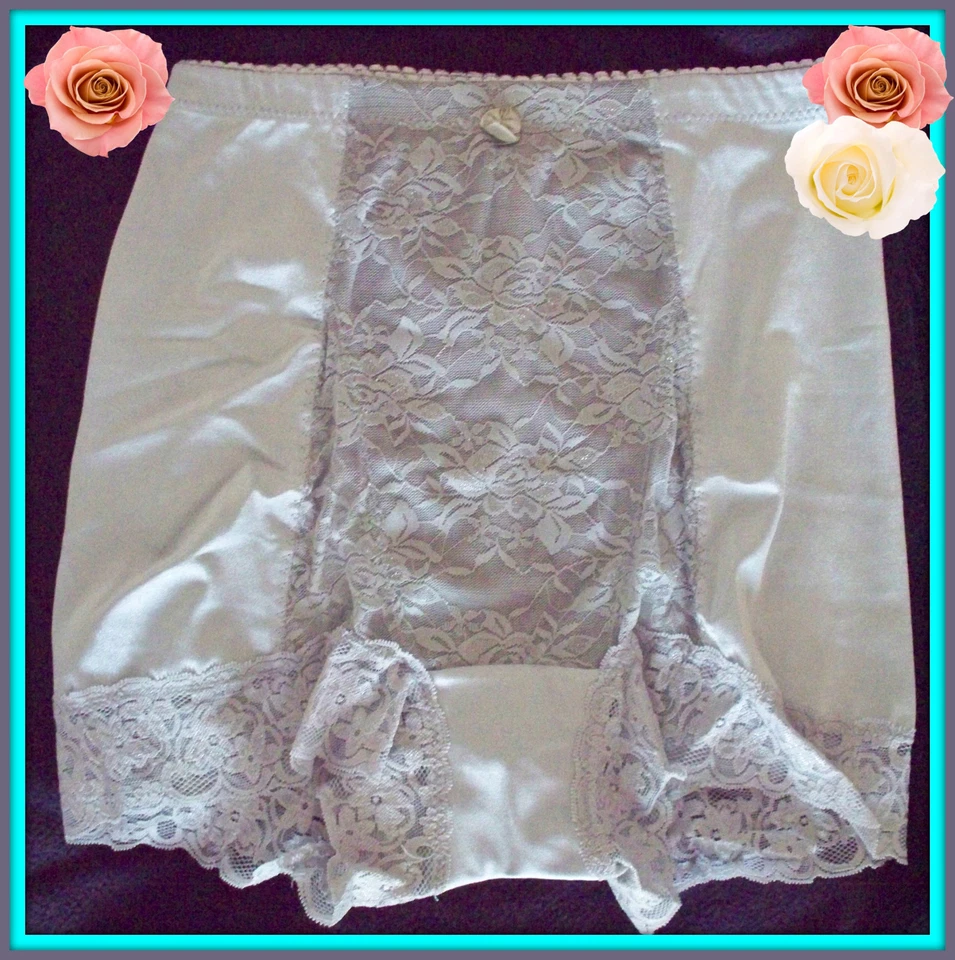 S Pequeño RHONDA GRIS CIZALLA Shabbie Chic ENCAJE Control Brief PANTIE Boyshort  Foto 1 de 1