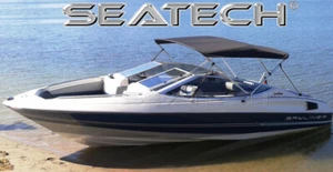Seatech 3 Bow Bimini Top 137-153cm x Höhe 97cm STANDARD-COMFORT - Bild 1 von 3