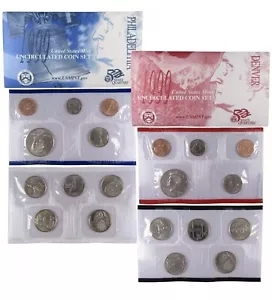 1999 Uncirculated Coin Set U.S Mint Original Government Packaging OGP - Picture 1 of 1