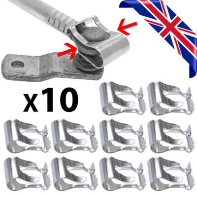 10X Wiper Linkage Motor Rods Mechanism Repair Clips Popping off Car For VW Ford - Image 1 of 4