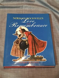 Vintage 1985 “Norman Rockwell’s Love and Remembrace” 1st Edition Dust Jacket - Picture 1 of 9